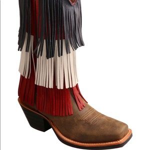 Twisted X America Fringe Boots